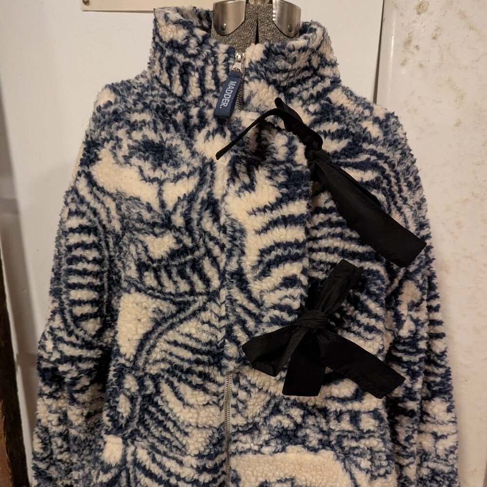 Damson Madder fleece jacket